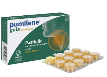 Pumilene Gola Miele/Limone 24 Pastiglie